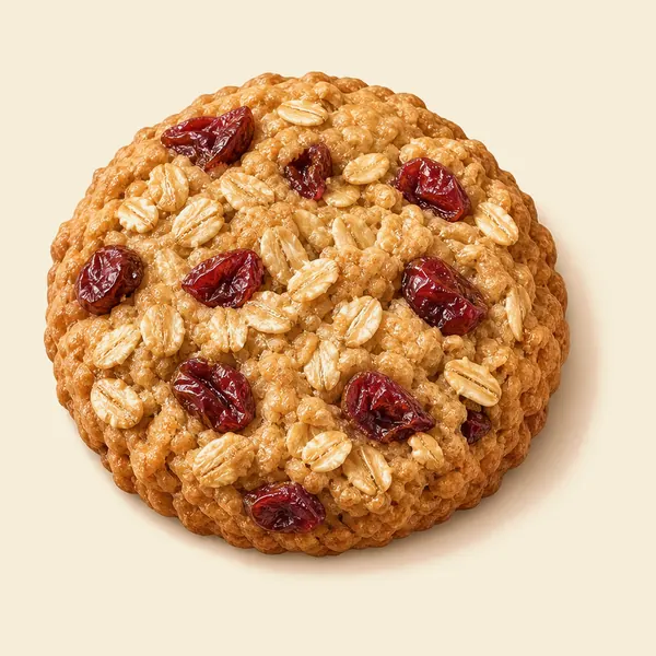 Cranberry oat cookie
